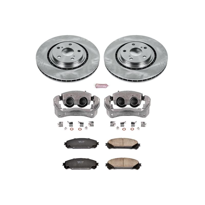 PSB Autospecialty Caliper - Power Stop 11-20 Toyota Sienna Front Autospecialty Kit w/Cals