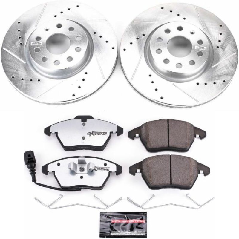 PSB Z26 Street Warrior Kit - Power Stop 06-13 Audi A3 Front Z26 Street Warrior Brake Kit