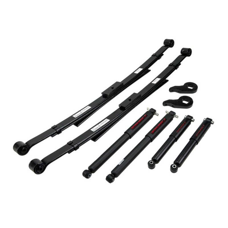 BT Lowering Kit w ND2 Shocks - Belltech LOWERING KIT WITH ND2 SHOCKS