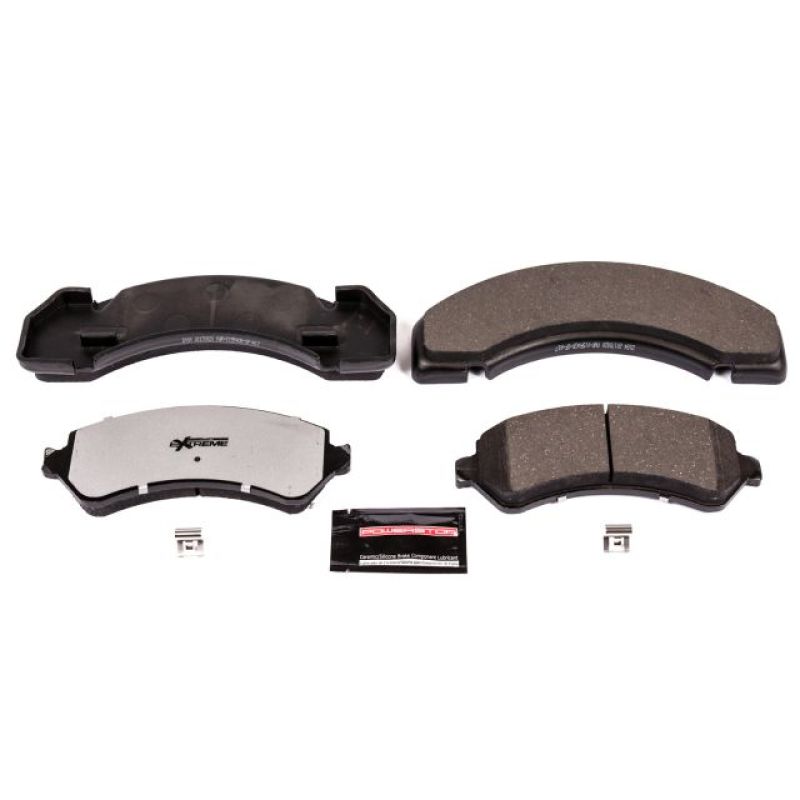 PSB Z36 Truck & Tow Brake Pads - Power Stop 94-00 Chevrolet C3500HD Front or Rear Z36 Truck & Tow Brake Pads w/Hardware