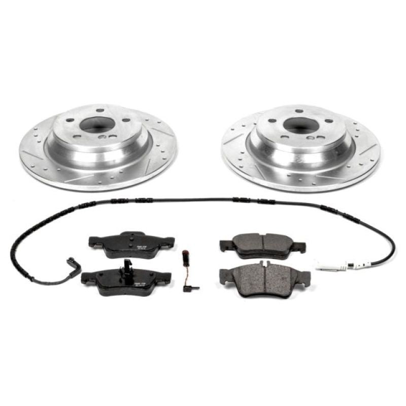 PSB Z23 Evolution Kit - Power Stop 2006 Mercedes-Benz S350 Rear Z23 Evolution Sport Brake Kit