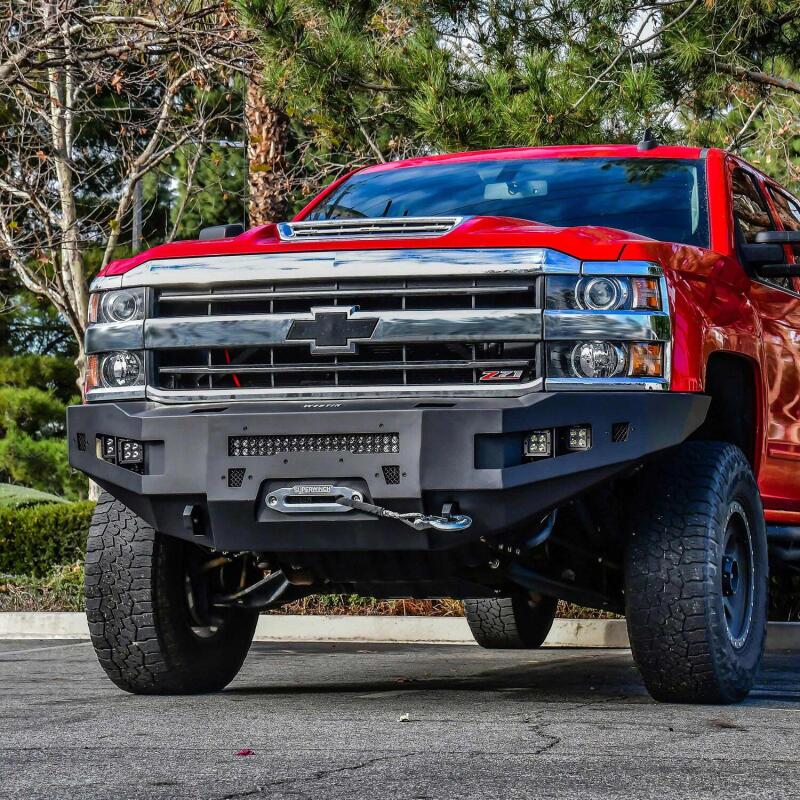 WES Pro-Series Bumpers - Westin 16-18 Chevrolet Silverado 1500 Pro-Series Front Bumper - Textured Black