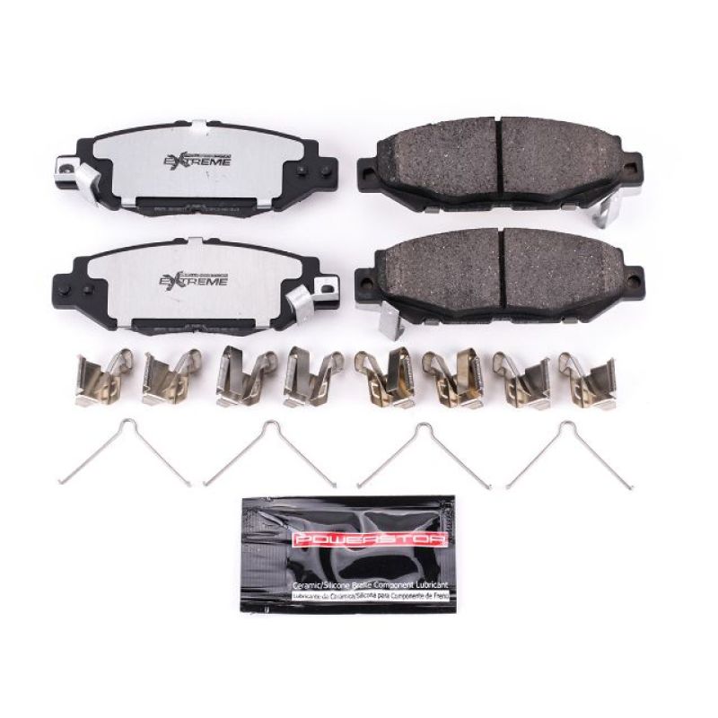 PSB Z26 Extreme Brake Pads - Power Stop 93-97 Lexus GS300 Rear Z26 Extreme Street Brake Pads w/Hardware