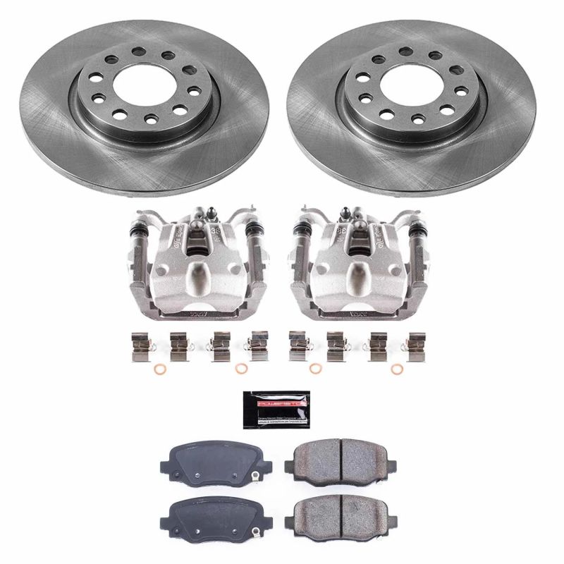 PSB Autospecialty Kit w/Cals - Power Stop 15-17 Chrysler 200 Rear Autospecialty Brake Kit w/Calipers