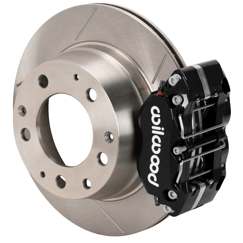 WIL Dynapro Brake Kit - Wilwood 69-83 Porsche 911 Rear Dynapro Brake Kit 3in MT Slotted - Black