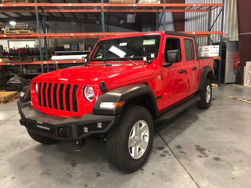 GOR Rockline Bumper - Go Rhino 07-20 Jeep Wrangler JL/JLU/JK/JKU/Gladiator JT Rockline Full Width Bumper