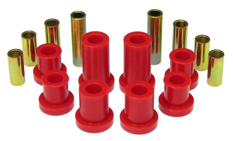 PRO Control Arm Bushings - Red - Prothane 07-14 Chevy Silverado 2/4wd Upper/Lower Front Control Arm Bushings - Red