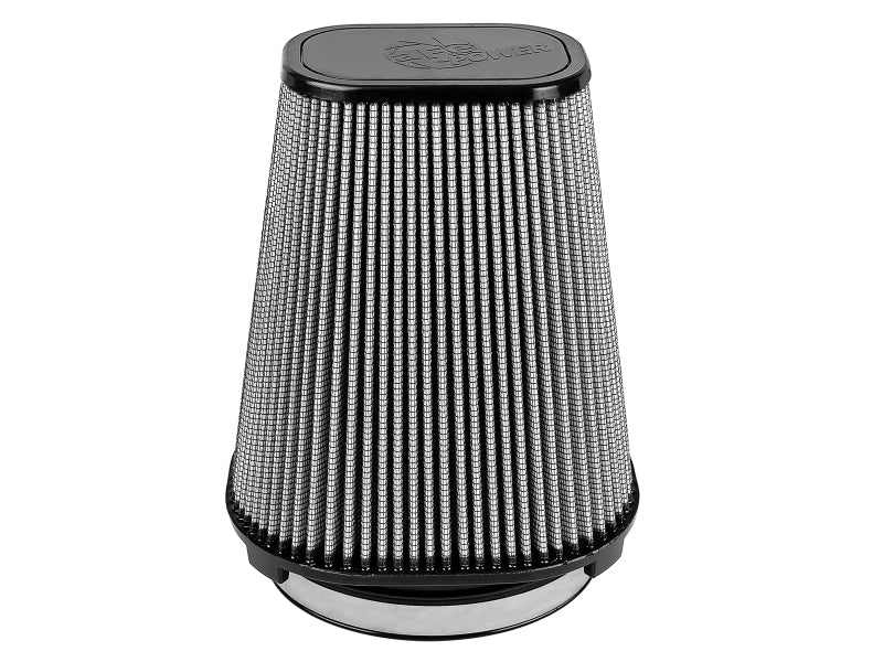 AFE Universal Pro Dry S Filter - aFe Magnum FORCE Intake Rplcmnt Air Filter(7-1/2x5-1/2)IN F x (9x7)IN B x (5-3/4x3-3/4)IN T x 10IN H