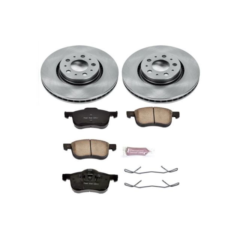 PSB Autospecialty Kit - Power Stop 01-09 Volvo S60 Front Autospecialty Brake Kit