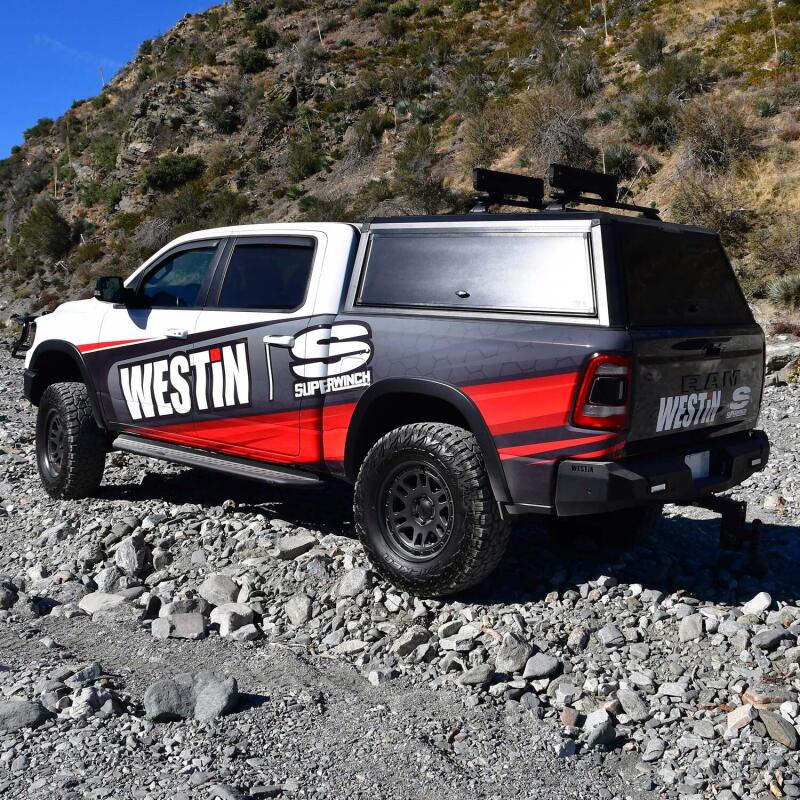 WES EXP Truck Caps - Westin EXP Truck Cap COMPLETE KIT A + BS (19-25 RAM 1500 5.7ft. Bed Excl. Classic) - Black