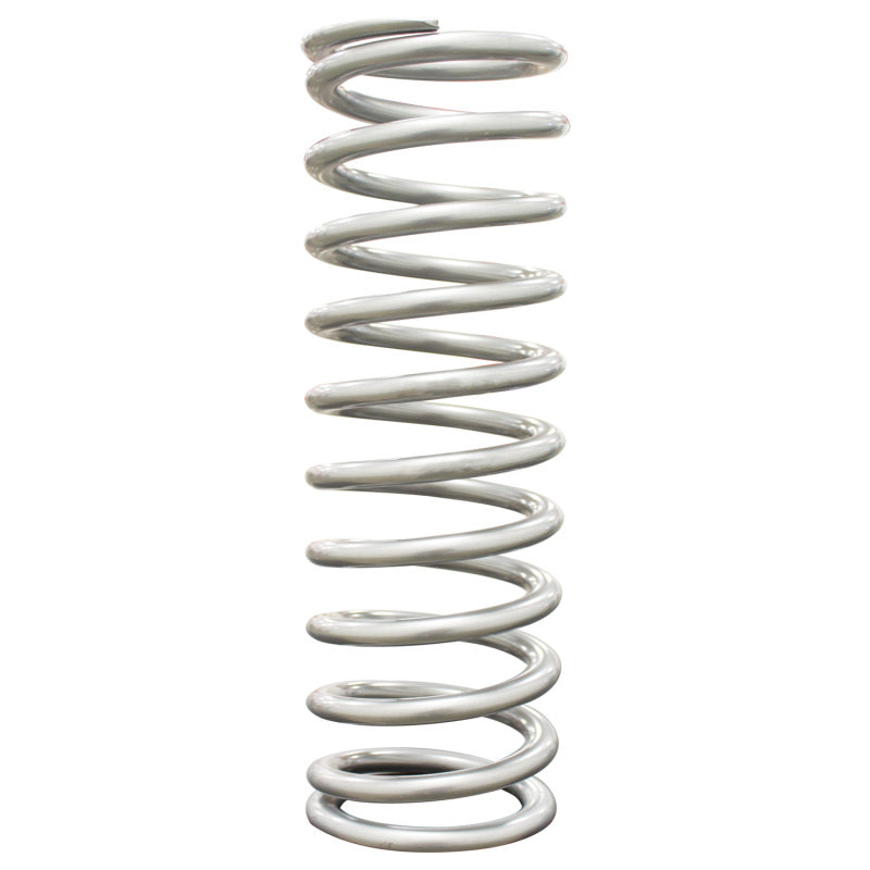 QAP Springs - 2-1/2 ID - QA1 2-1/2in ID High Travel Spring - 14in Length x 80lbs/in - Silver Powder Coated