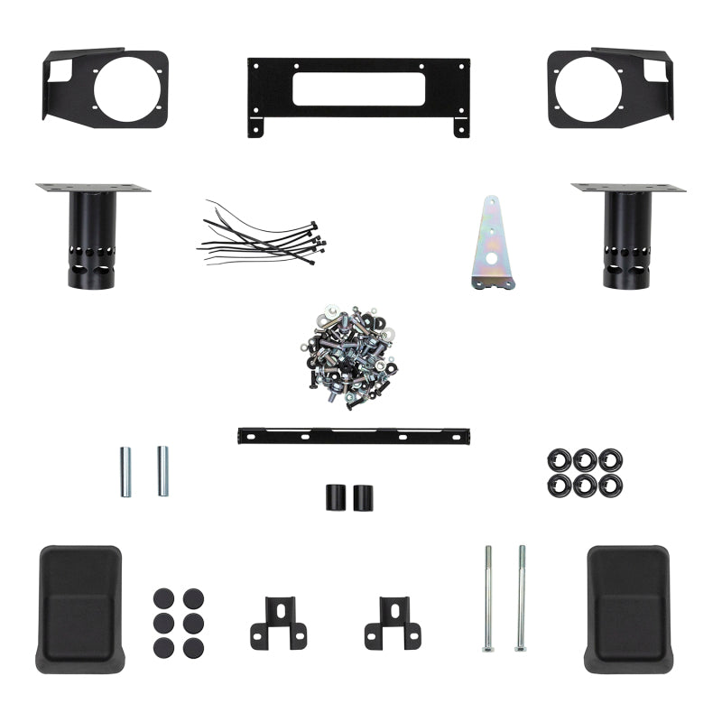 ARB Sahara Bars - ARB 18-21 Jeep Wrangler JL / 20-21 Jeep Gladiator JT Front Winch Bumper