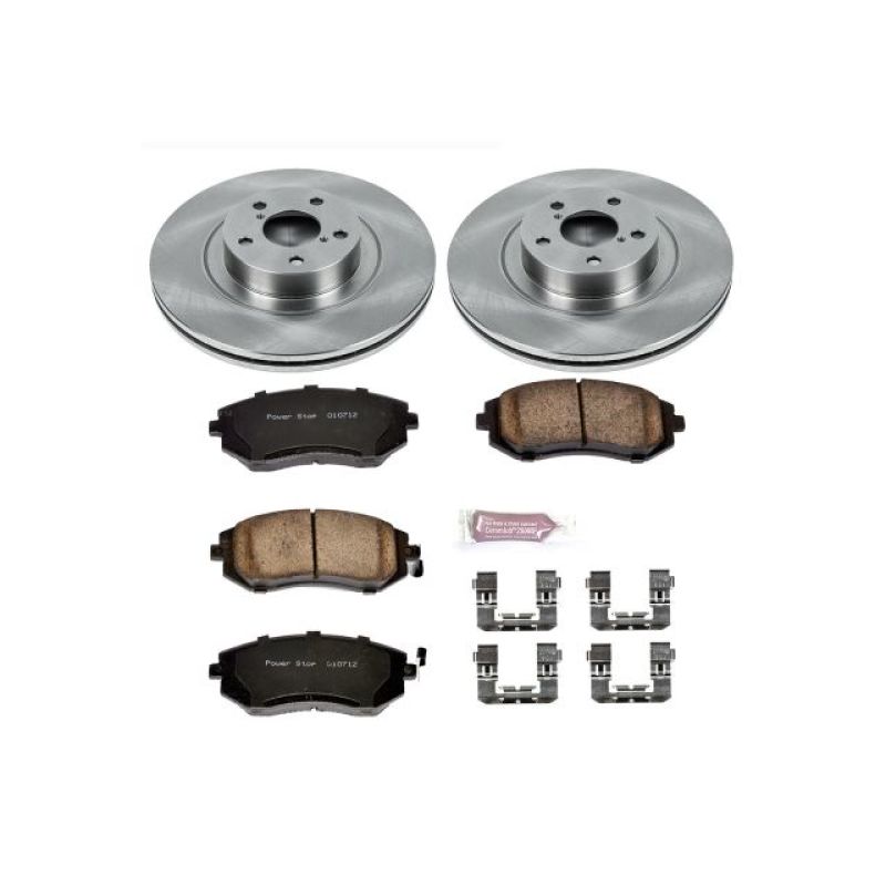 PSB Autospecialty Kit - Power Stop 04-06 Subaru Baja Front Autospecialty Brake Kit