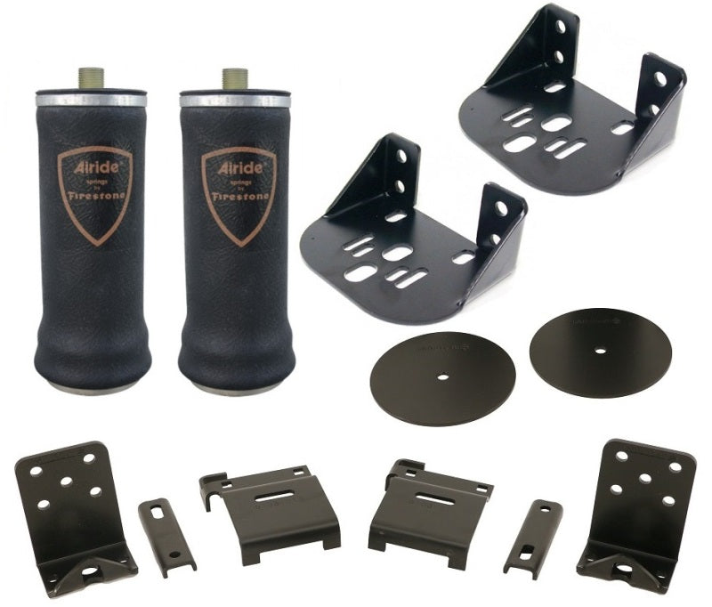 RID Air Over Leaf Kits - Ridetech AIRoverLeaf 2000lb Sideframe 2.5in Leaf Bracket Kit