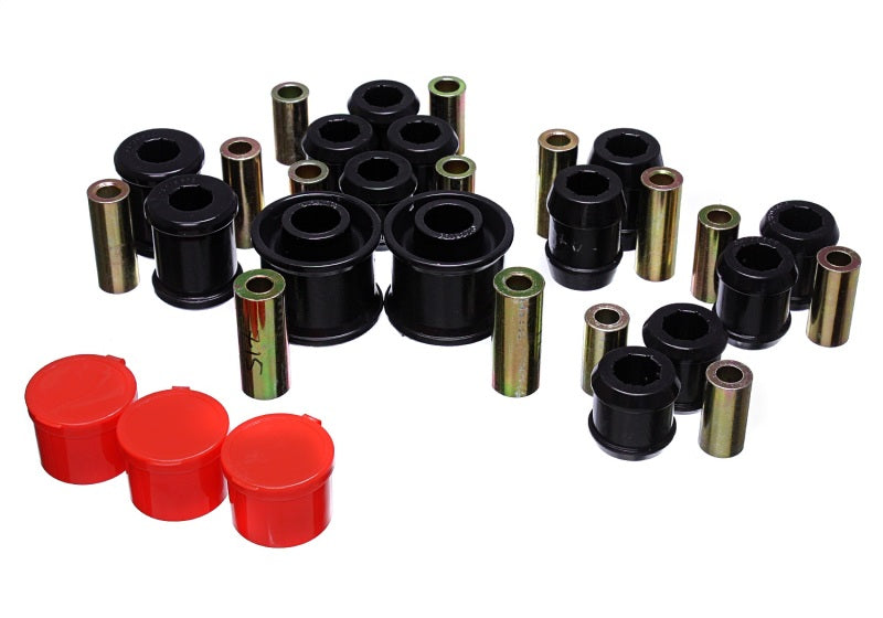 ES Cntrl Arm Bushings - Black - Energy Suspension 12-16 VW Passat / 07-16 VW EOS (1F) Rear Control Arm Bushing Set - Black