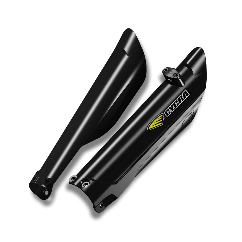 CYC Fork Covers - Cycra 16-22 KTM 125 SX Performance Fork Guards - Black