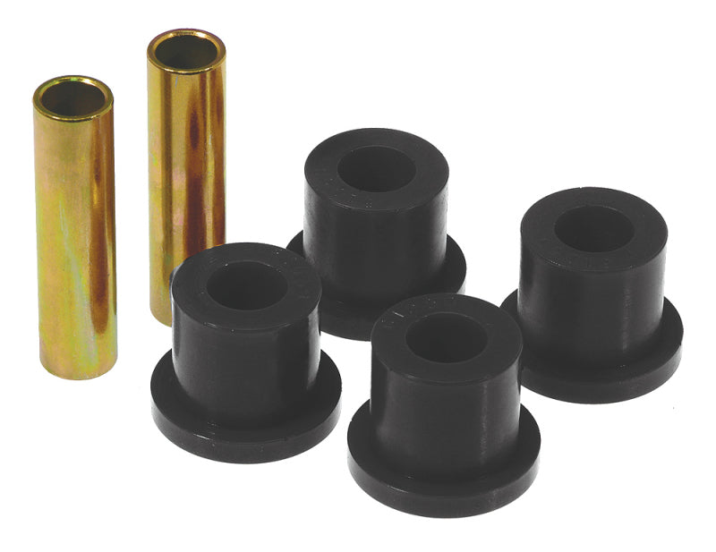 PRO Spring/Shackle Bush- Blk - Prothane 88-98 GM 2/4wd Rear Frame Shackle Bushings - Black