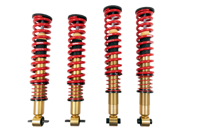 BT Lift Kit w Shocks - Belltech 2021+ Ford Bronco EX Sasquatch  0-4in Lift Kit w/ Trail Perf Coilovers