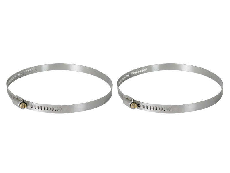 AFE Intake Replacement Parts - aFe Magnum FORCE Replacement Clamp Kit SAE 128 (5-5/8 IN ID to 8-1/2 IN ID Range) Pair