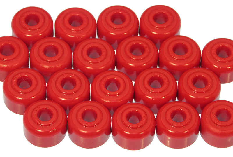 PRO Sway/End Link Bush - Red - Prothane Universal End Link Bushings - 3/4 x 1.15in OD x 3/8in ID - Red