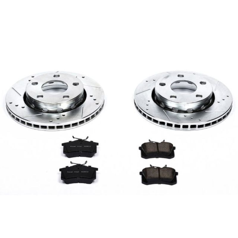 PSB Z23 Evolution Kit - Power Stop 00-02 Audi S4 Rear Z23 Evolution Sport Brake Kit