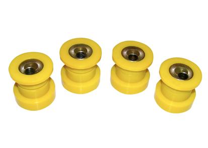 WL Camber Adj Kits - Whiteline 07+ Nissan Skylkine R35 GT-R AWD Front Camber Adj Kit-Upper C/Arm Bushes