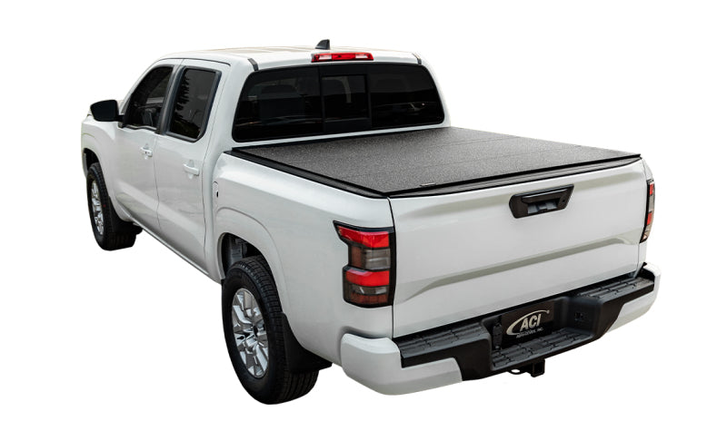ACC LOMAX Tri-Fold Cover - Access LOMAX Tri-Fold 22-25 Nissan Frontier 5ft Bed - Black Diamond Mist