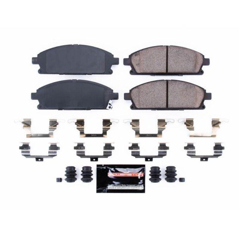 PSB Z23 Evolution Brake Pads - Power Stop 03-06 Acura MDX Front Z23 Evolution Sport Brake Pads w/Hardware