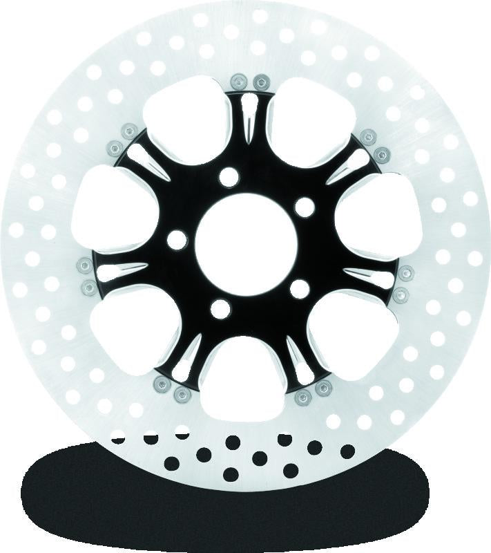 PFM Brake Rotors - Performance Machine Disc/Carr 11.8 Virtue Rear Right - Contrast Cut Platinum