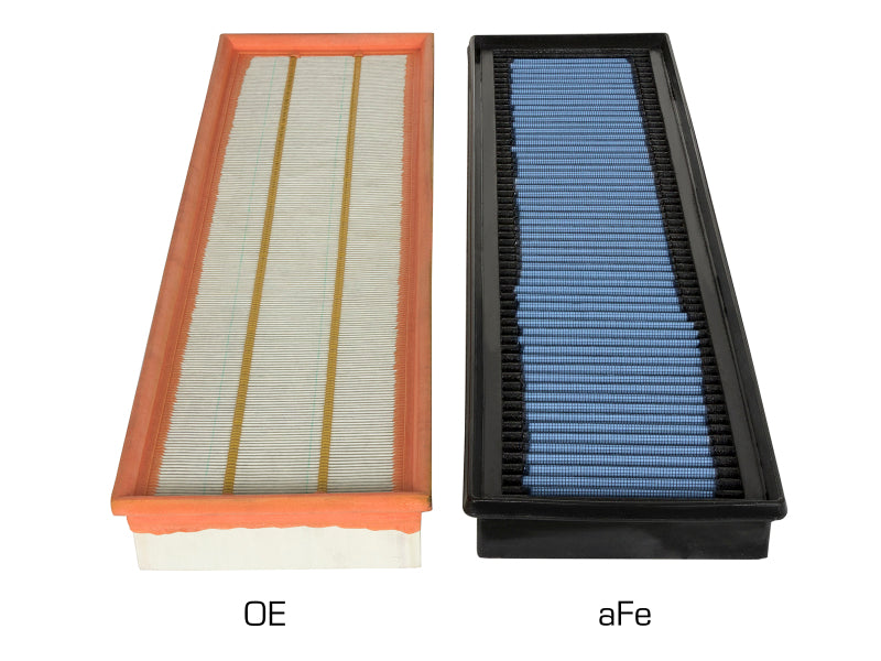 AFE P5R Drop In Air Filter - aFe Magnum FLOW Pro 5R Air Filter 14-17 Porsche 911 (991) Turbo S H6 3.8L (tt)