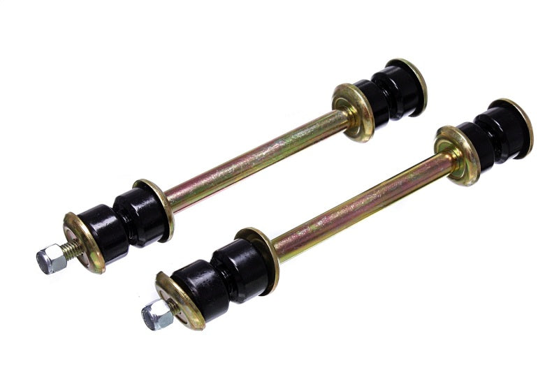 ES End Links - Black - Energy Suspension Universal Black 5-5/16in Spacer Length HD End Link Set
