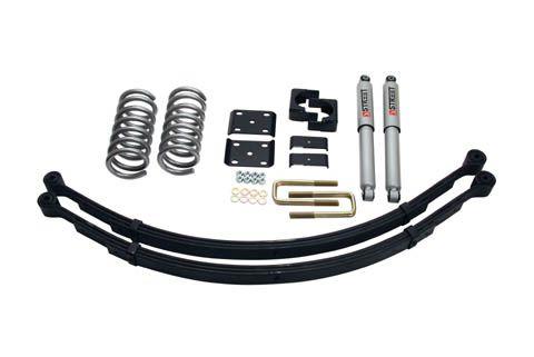 BT Lower Kit w SP Shocks - Belltech LOWERING KIT WITH SP SHOCKS