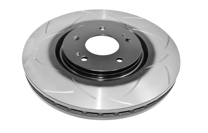 DBA Street Slotted Rotors - DBA 98-08 Mitsubishi EVO V-IX Front Slotted T2 Street Series Rotor