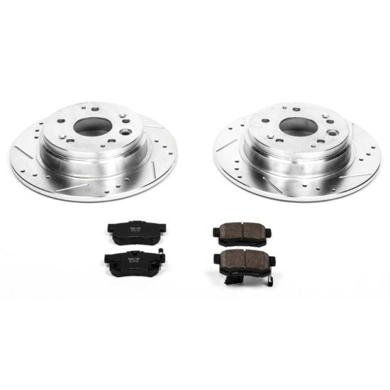 PSB Z23 Evolution Kit - Power Stop 99-03 Acura TL Rear Z23 Evolution Sport Brake Kit