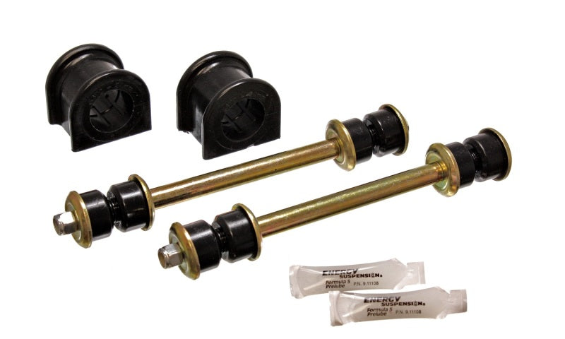 ES Sway Bar Bushings - Black - Energy Suspension 98-01 Ford Explorer/Bronco 2WD/4WD 34mm Black Front Sway Bar Bushing Set