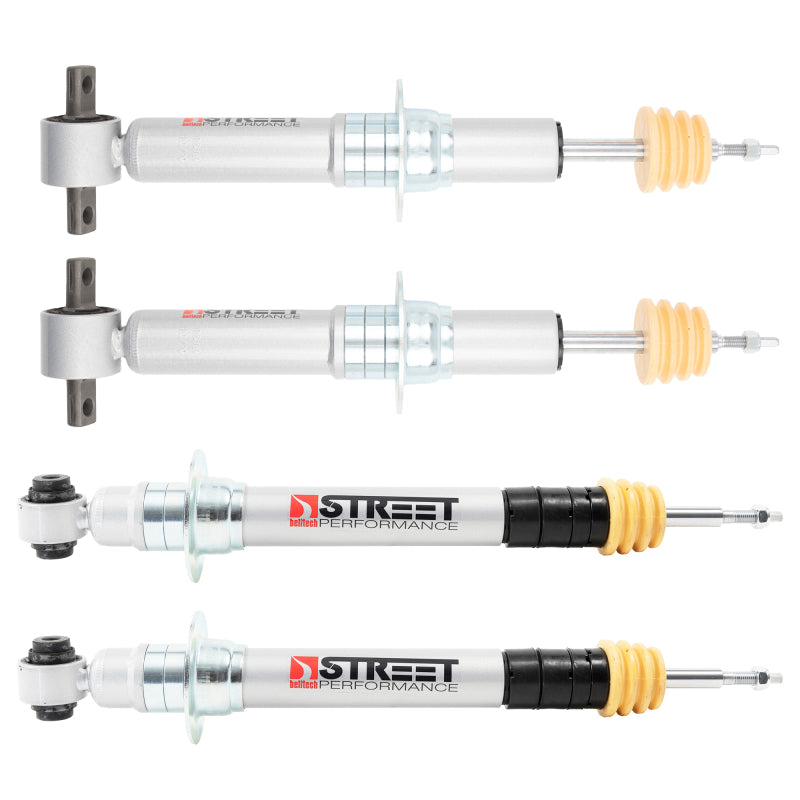 BT Lower Kit w SP Shocks - Belltech LOWERING KIT 2021+ GM Tahoe/Yukon 2WD/4WD w/ Street Perf Shocks