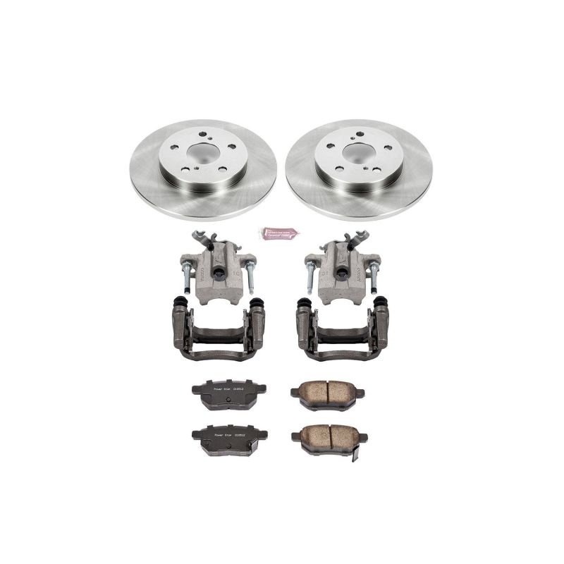 PSB Autospecialty Kit w/Cals - Power Stop 2016 Scion iM Rear Autospecialty Brake Kit w/Calipers