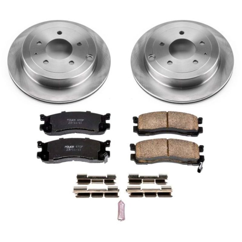PSB Autospecialty Kit - Power Stop 92-95 Mazda 929 Rear Autospecialty Brake Kit