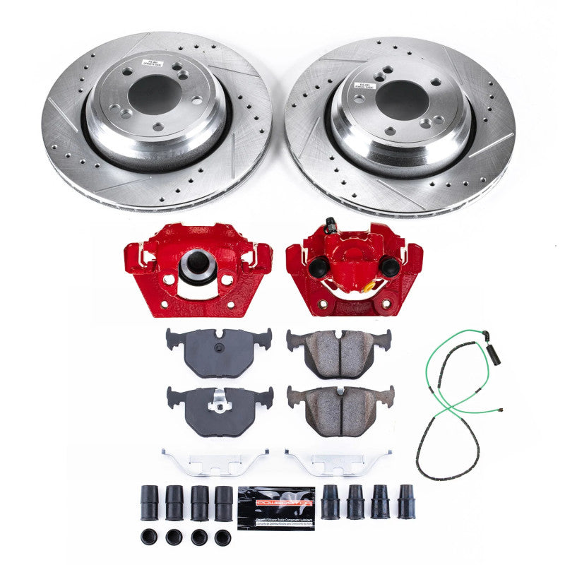 PSB Z23 Evolution Kit w/Cals - Power Stop 01-06 BMW M3 Rear Z23 Evolution Kit w/Calipers