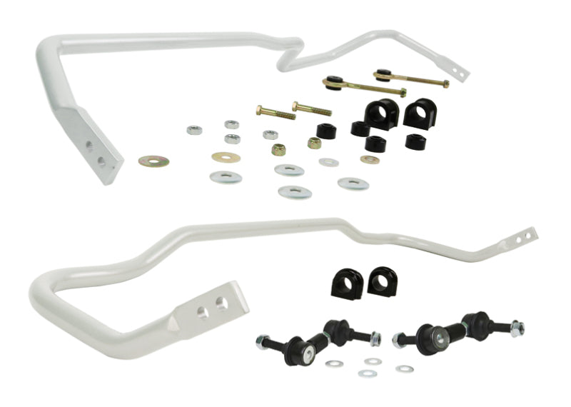 WL Sway Bars - Rear - Whiteline 89-93 Nissan Skyline R32 GT-R  Front and Rear Swaybar Kit