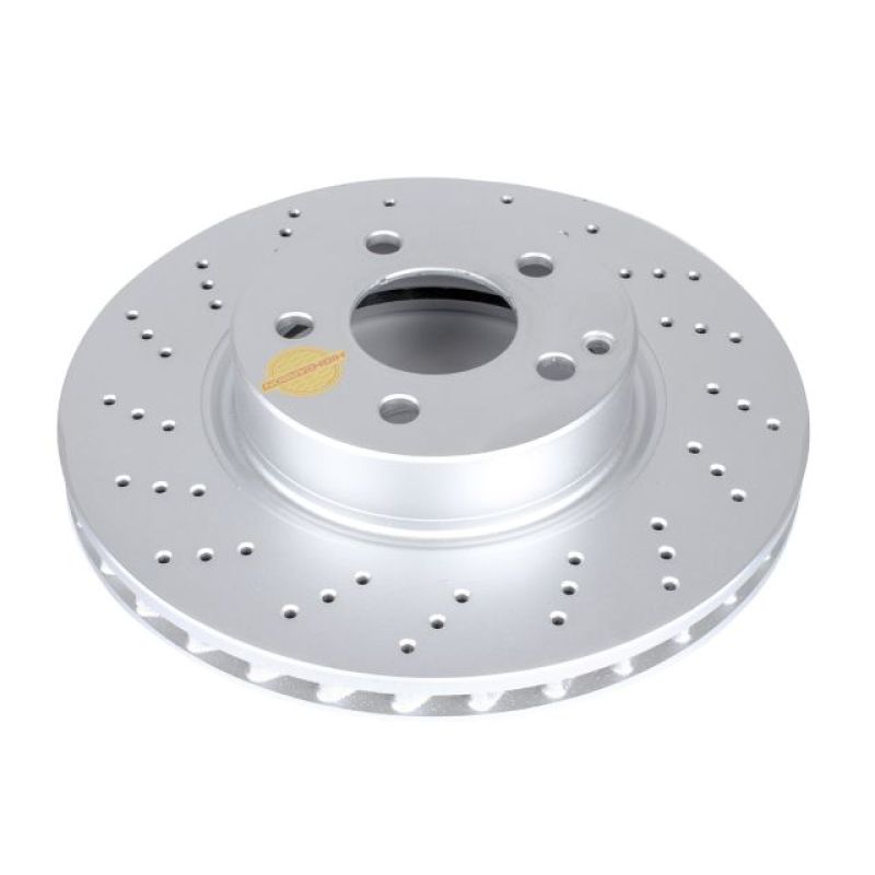 PSB Evolution Coated Rotor - Power Stop 04-06 Mercedes-Benz E500 Front Evolution High Carbon Geomet Coated Rotor