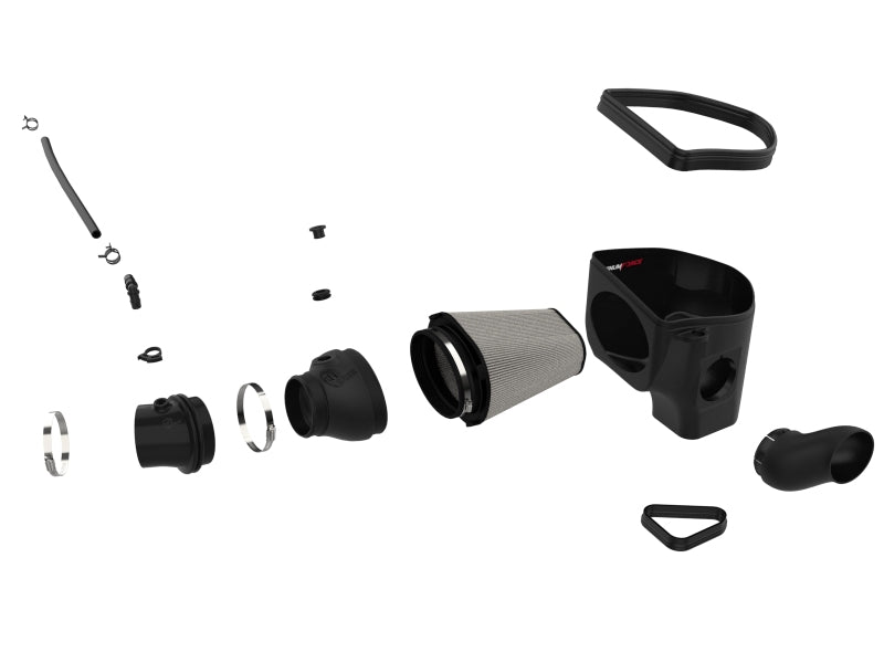 AFE Magnum FORCE Stage-2 Cold Air Intakes - aFe 19-23 Dodge Challenger Hellcat V8-6.2L Magnum FORCE Stage2 Cold Air Intake System w/Pro DRY S