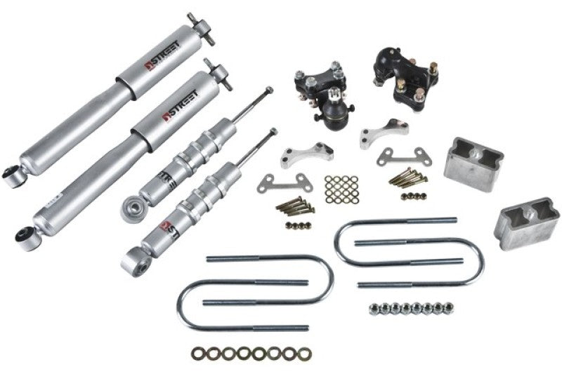 BT Lower Kit w SP Shocks - Belltech LOWERING KIT WITH SP SHOCKS