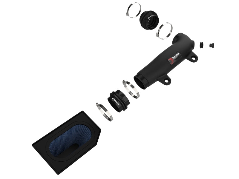 AFE Super Stock Induction System - aFe Super Stock Induction System Pro 5R Media 18-21 Jeep Wrangler JL L4-2.0L (t)