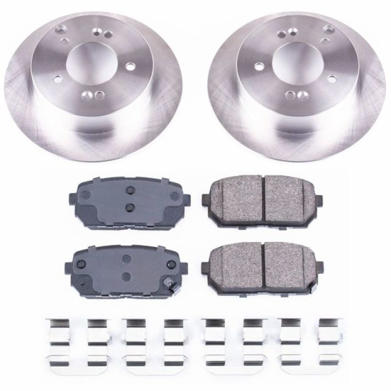 PSB Autospecialty Kit - Power Stop 07-10 Kia Rondo Rear Autospecialty Brake Kit