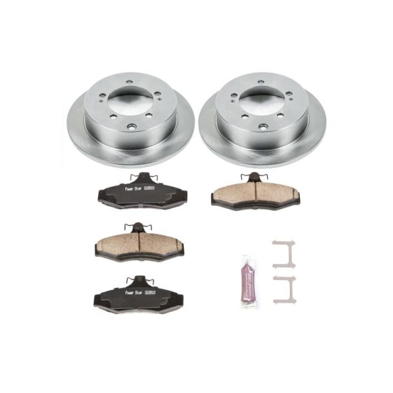 PSB Autospecialty Kit - Power Stop 97-04 Mitsubishi Diamante Rear Autospecialty Brake Kit