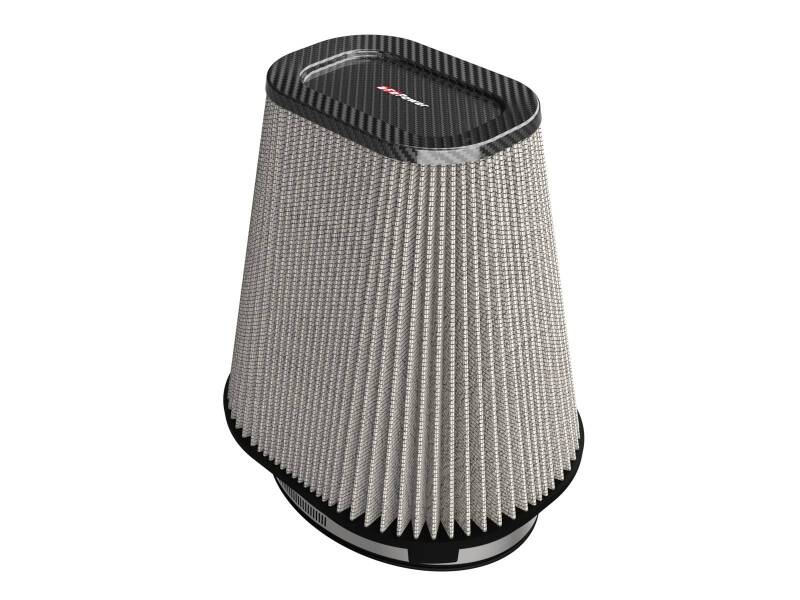 AFE Universal Pro Dry S Filter - aFe Track Series Intake Pro DRY S Air Filter (7-1/2 x5-1/2)IN F x(9-1/4 x7-1/4)IN B x(6 x4)IN T x9IN
