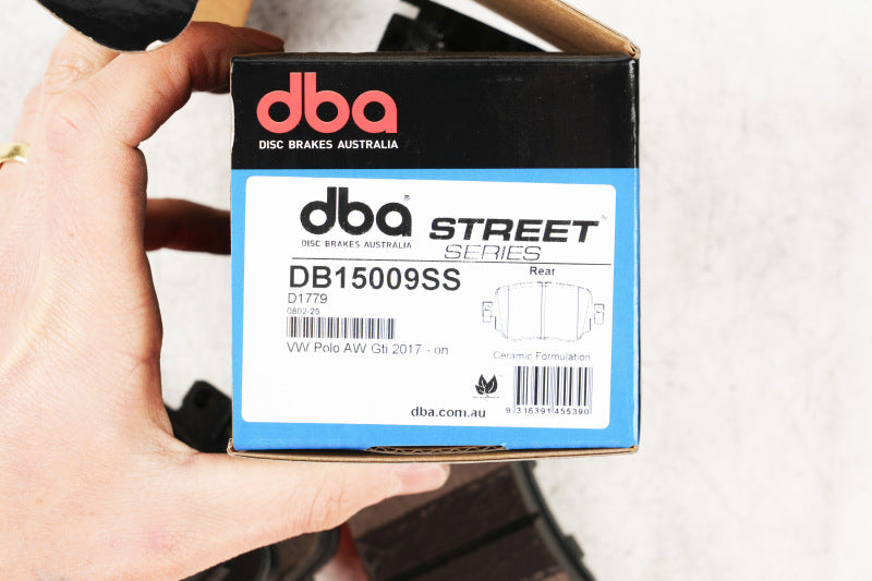 DBA Street Series Brake Pads - DBA 15-21 Volkswagen Golf S/SE/SEL Rear Street Series Brake Pads