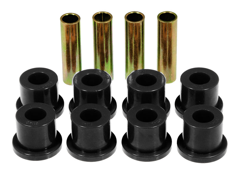 PRO Spring/Shackle Bush- Blk - Prothane 68-72 Ford Truck 2wd Rear Frame Shackle Bushings - Black