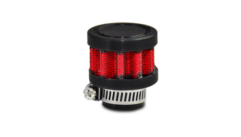 VIB Breather Filters - Vibrant Crankcase Breather Filter 35mm OD / 5/8in. (15mm) Inlet ID / 1.5in. Tall